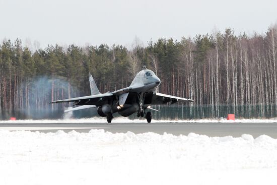 Rehearsal of Victory Parade in St. Petersburg