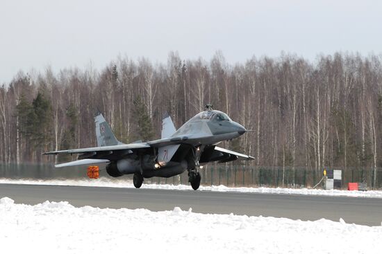 Rehearsal of Victory Parade in St. Petersburg