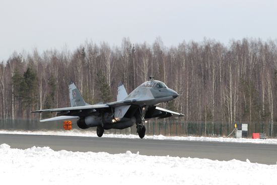 Rehearsal of Victory Parade in St. Petersburg