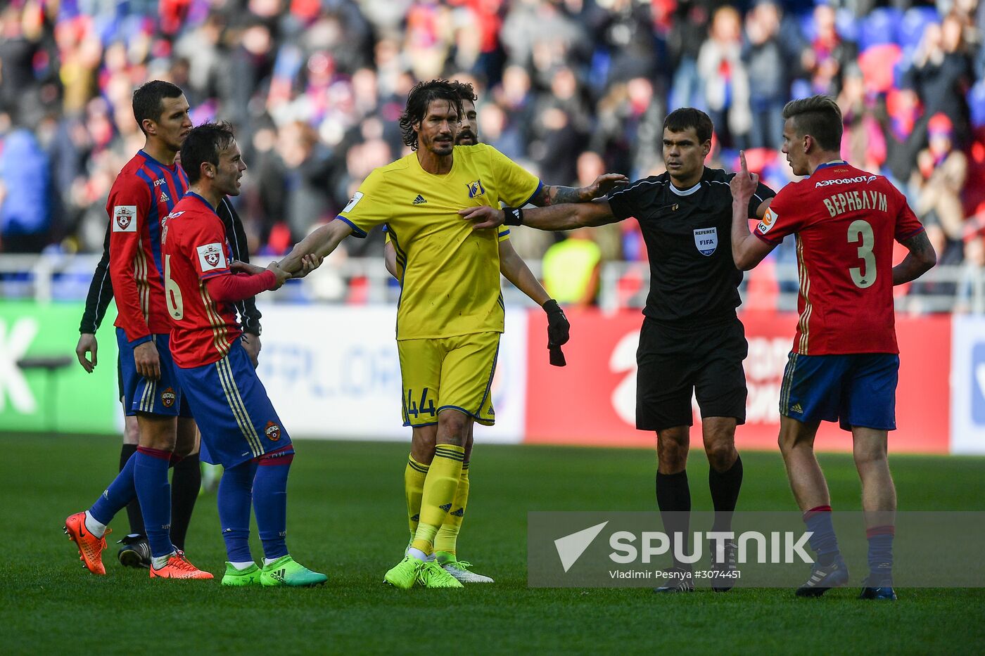 Russian Football Premier League. CSKA vs. Rostov
