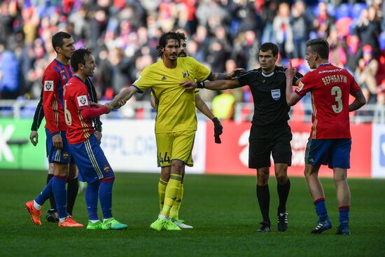 Russian Football Premier League. CSKA vs. Rostov