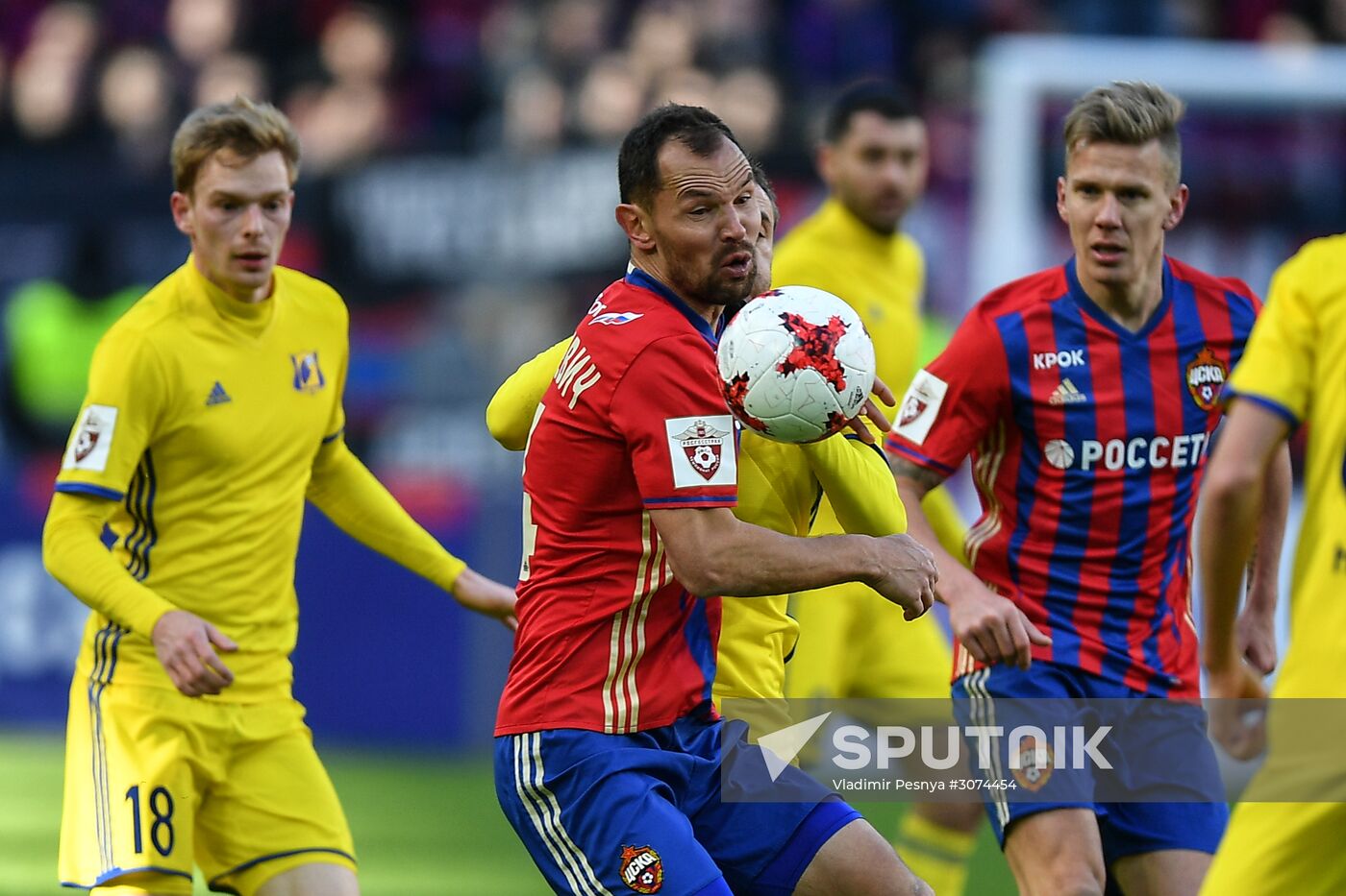 Russian Football Premier League. CSKA vs. Rostov