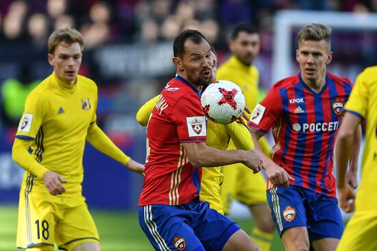 Russian Football Premier League. CSKA vs. Rostov