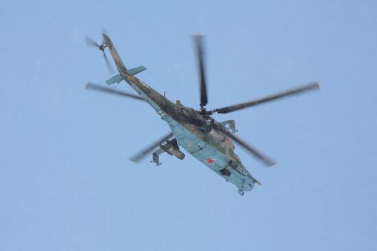 Rehearsal of Victory Parade in St. Petersburg