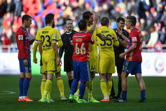 Russian Football Premier League. CSKA vs. Rostov