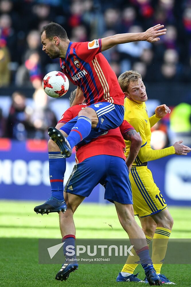 Russian Football Premier League. CSKA vs. Rostov
