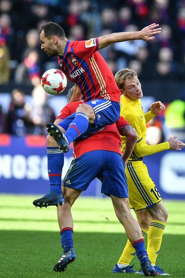 Russian Football Premier League. CSKA vs. Rostov