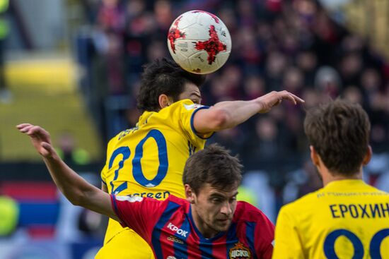 Russian Football Premier League. CSKA vs. Rostov