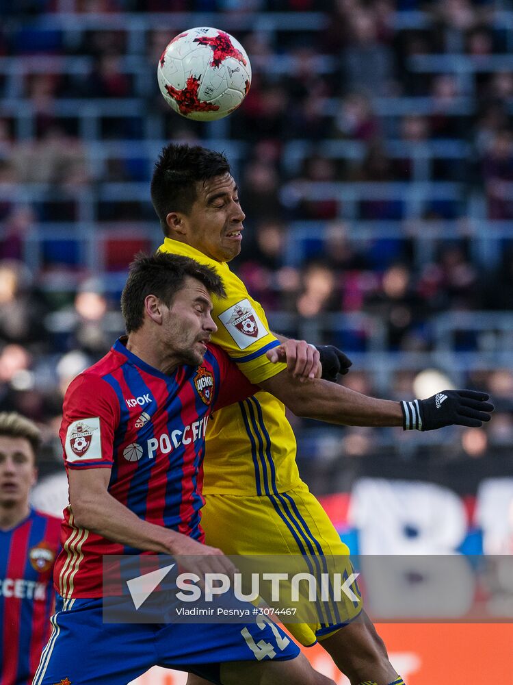 Russian Football Premier League. CSKA vs. Rostov