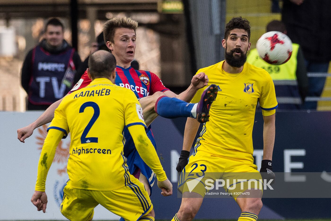Russian Football Premier League. CSKA vs. Rostov
