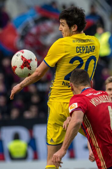 Russian Football Premier League. CSKA vs. Rostov