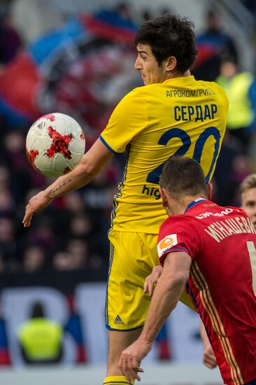 Russian Football Premier League. CSKA vs. Rostov