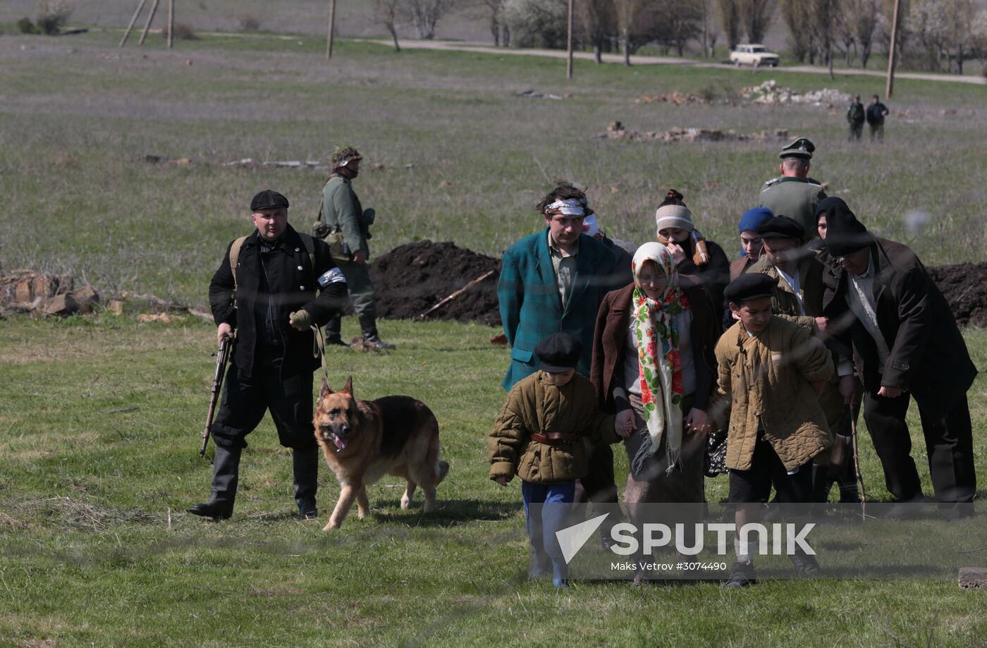 Military-historical reenactment "Won in 1945 - We Might Repeat the Victory" in Simferopol Region