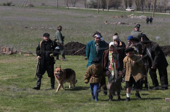 Military-historical reenactment "Won in 1945 - We Might Repeat the Victory" in Simferopol Region