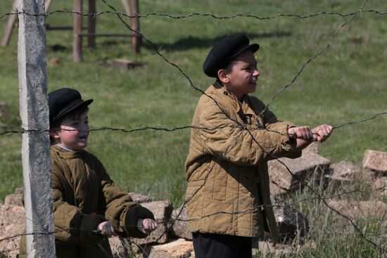 Military-historical reenactment "Won in 1945 - We Might Repeat the Victory" in Simferopol Region
