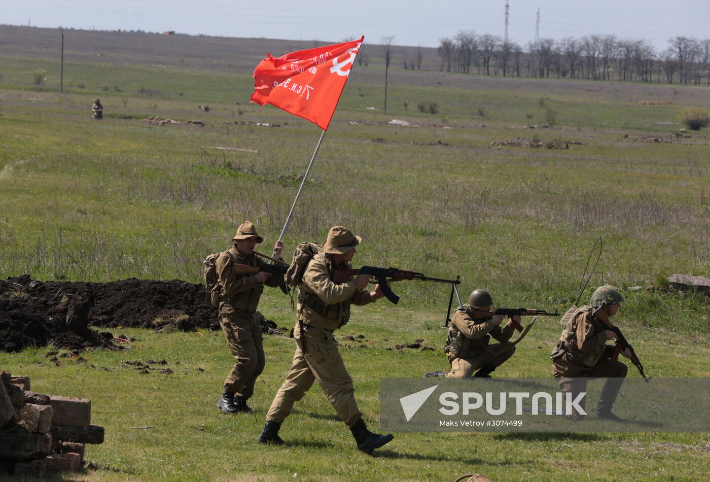 Military-historical reenactment "Won in 1945 - We Might Repeat the Victory" in Simferopol Region