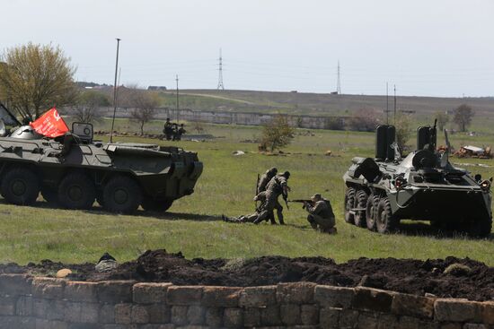 Military-historical reenactment "Won in 1945 - We Might Repeat the Victory" in Simferopol Region