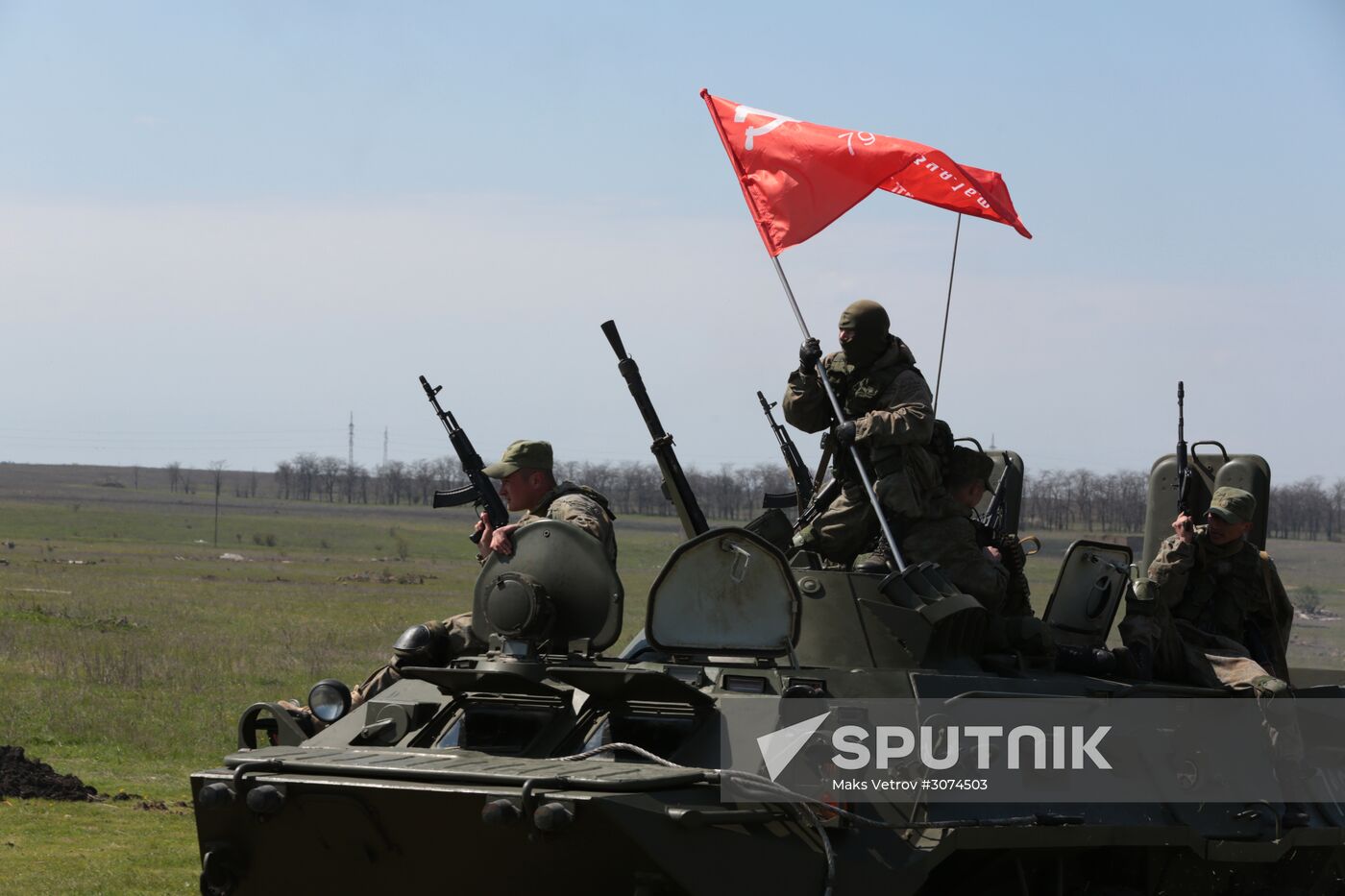 Military-historical reenactment "Won in 1945 - We Might Repeat the Victory" in Simferopol Region