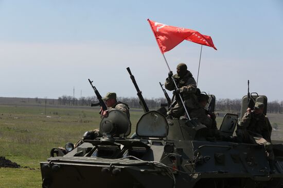Military-historical reenactment "Won in 1945 - We Might Repeat the Victory" in Simferopol Region