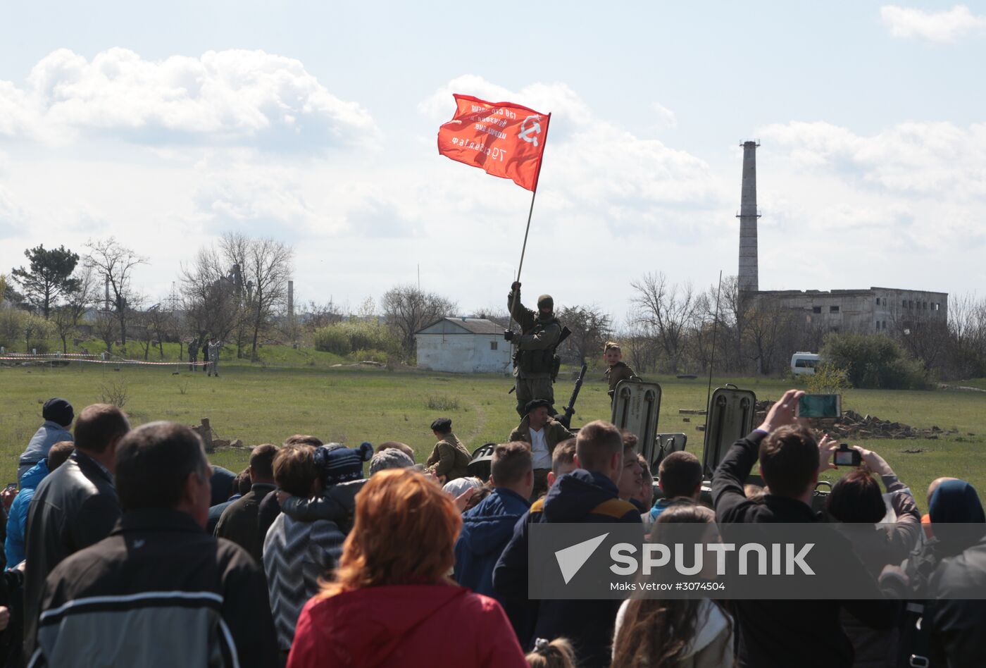 Military-historical reenactment "Won in 1945 - We Might Repeat the Victory" in Simferopol Region