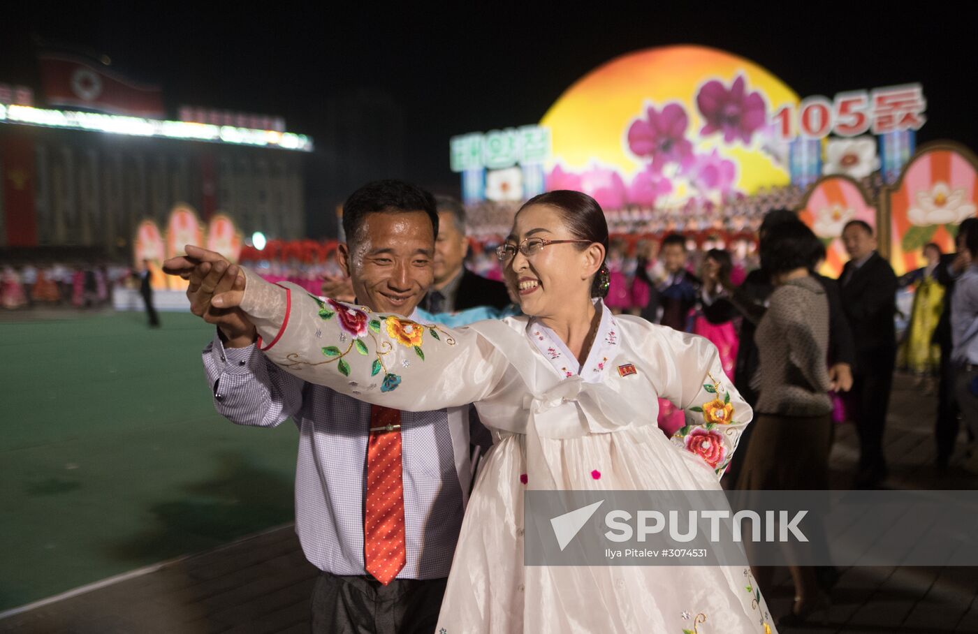 Festive events marking 105th birthday of Kim Il-Sung in North Korea