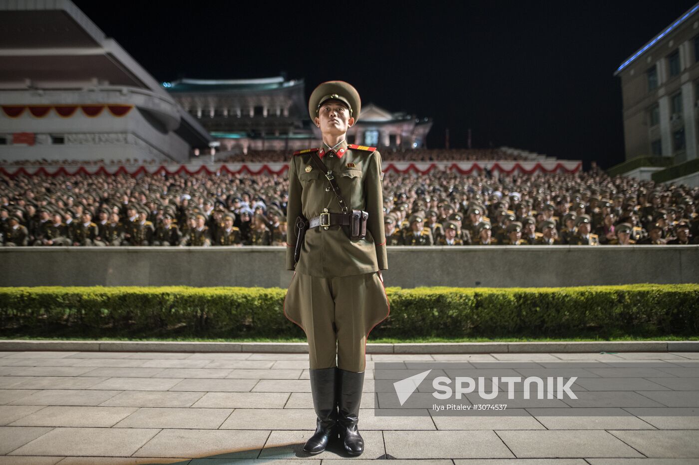 Festive events marking 105th birthday of Kim Il-Sung in North Korea