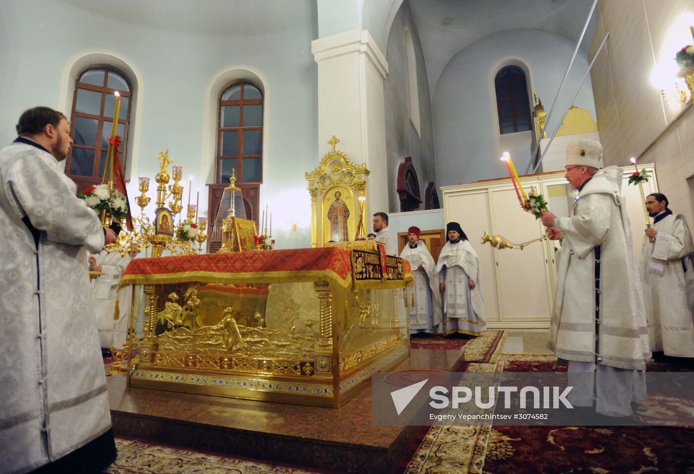 Easter celebrated in Russia