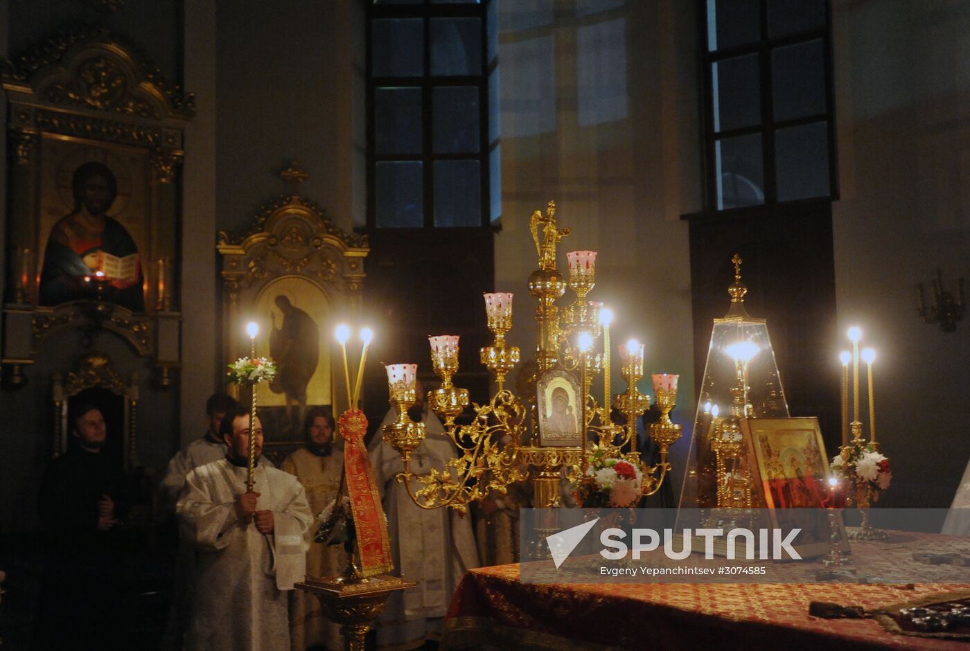 Easter celebrated in Russia