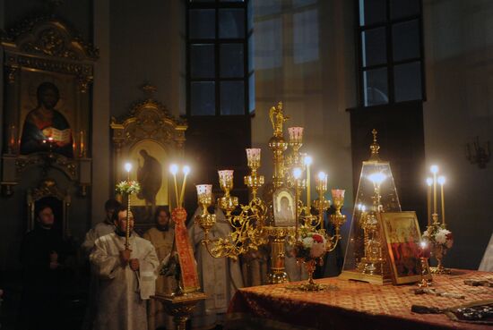 Easter celebrated in Russia