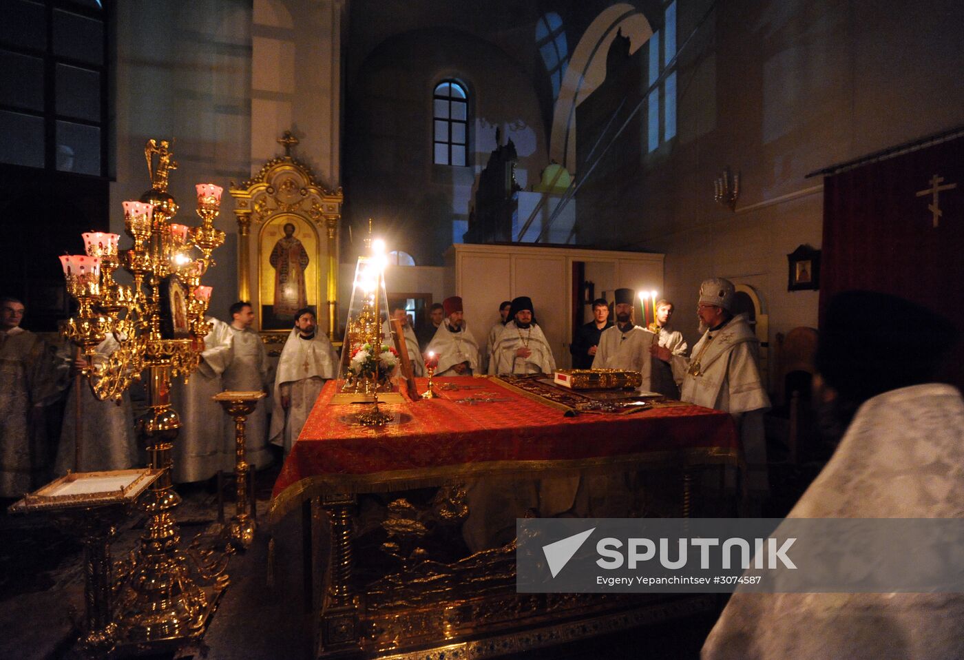 Easter celebrated in Russia