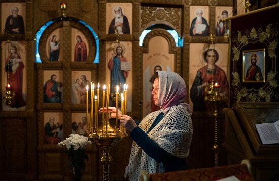 Easter celebrated in Russia