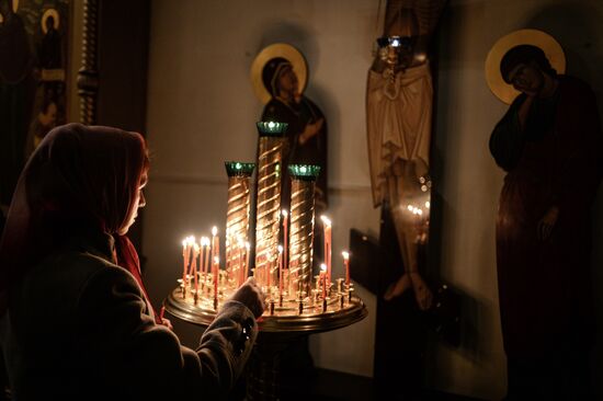 Easter celebrated in Russia