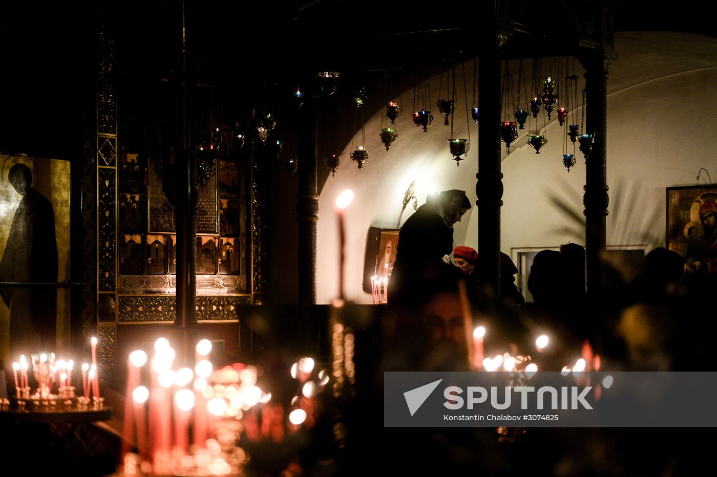 Easter celebrated in Russia