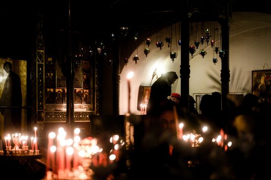 Easter celebrated in Russia