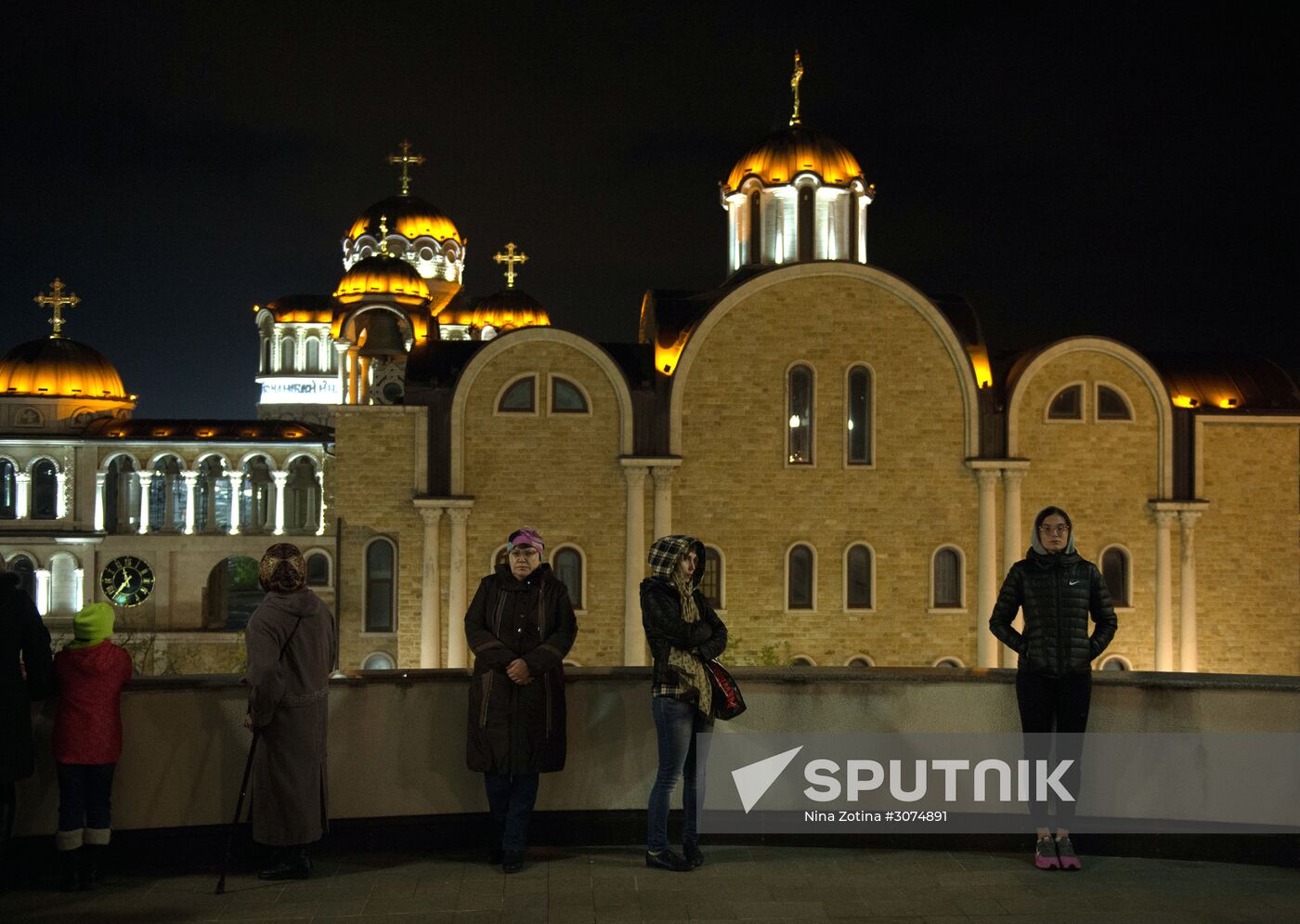 Easter celebrated in Russia