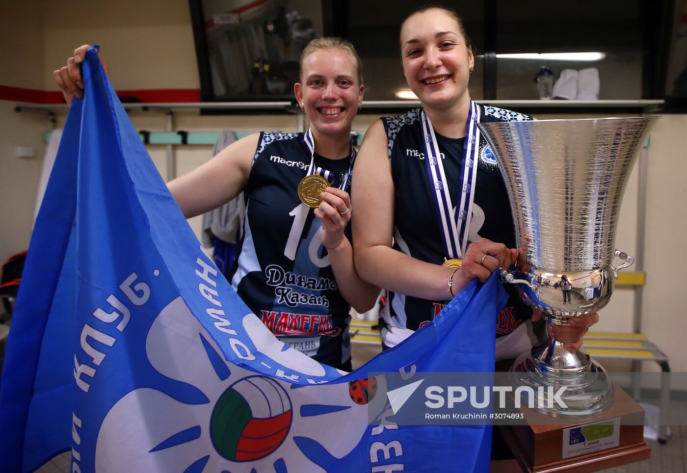 CEV Women's Cup. Unet Yamamay vs. Dynamo-Kazan