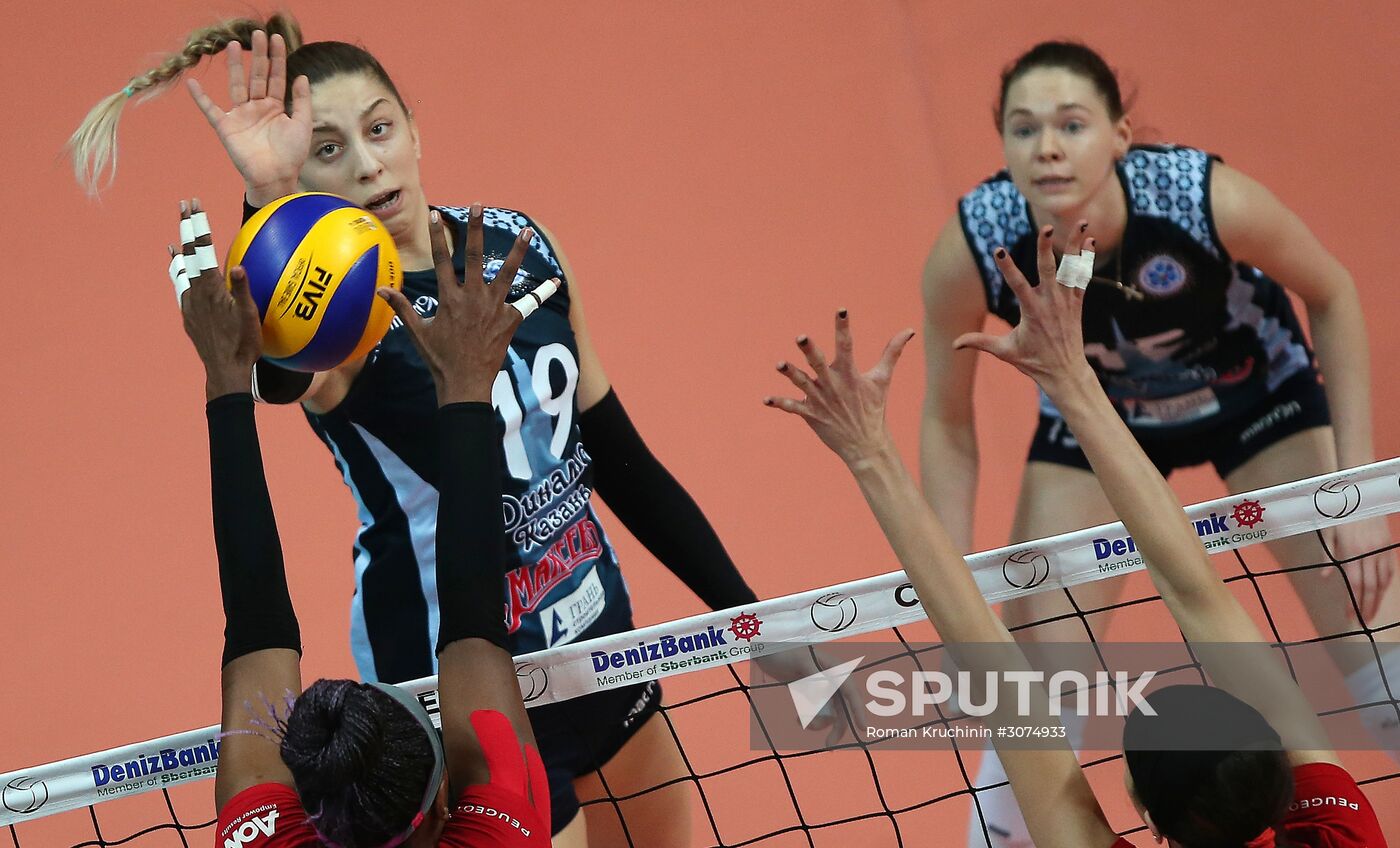 CEV Women's Cup. Unet Yamamay vs. Dynamo-Kazan
