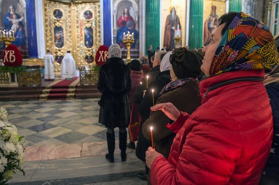 Easter celebrated in Russia