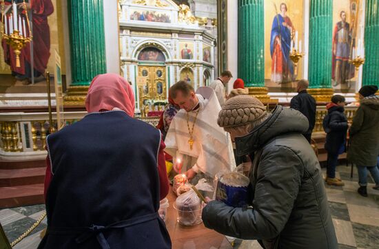 Easter celebrated in Russia