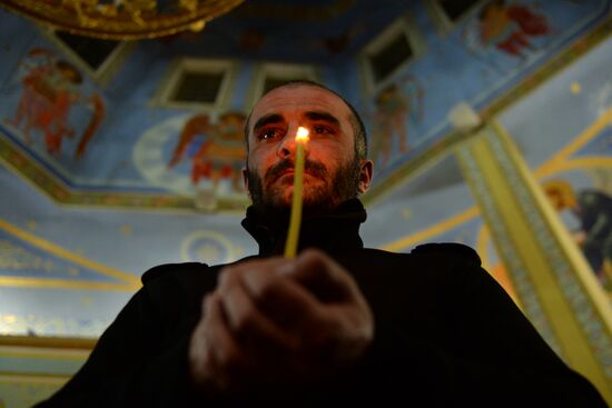 Easter celebrated in Russia