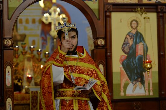 Easter celebrated in Russia