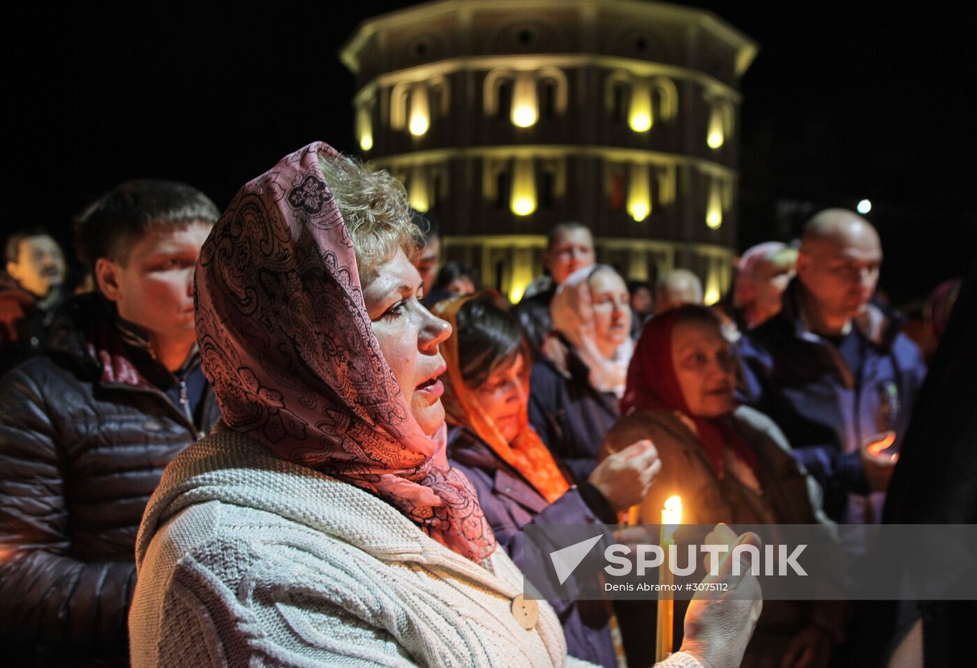 Easter celebrated in Russia