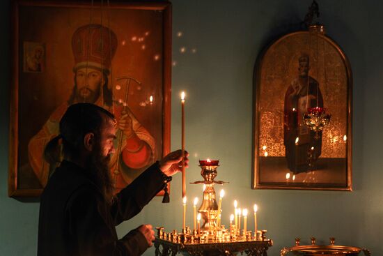 Easter celebrated in Russia
