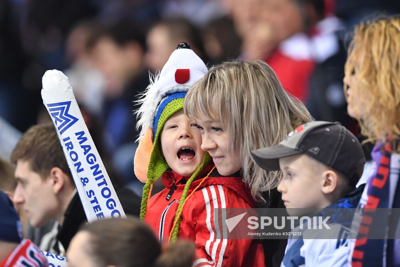 Kontinental Hockey League. Metallurg Magnitogorsk vs. SKA