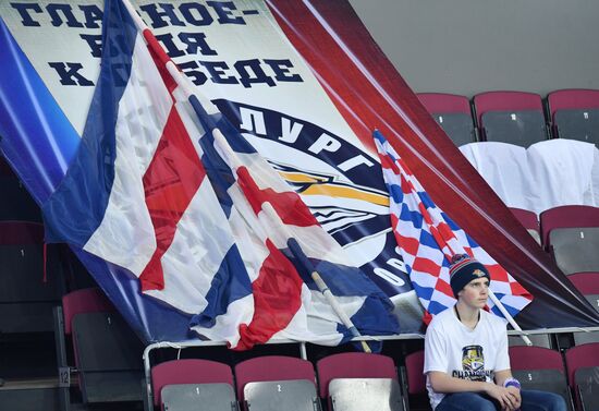Kontinental Hockey League. Metallurg Magnitogorsk vs. SKA