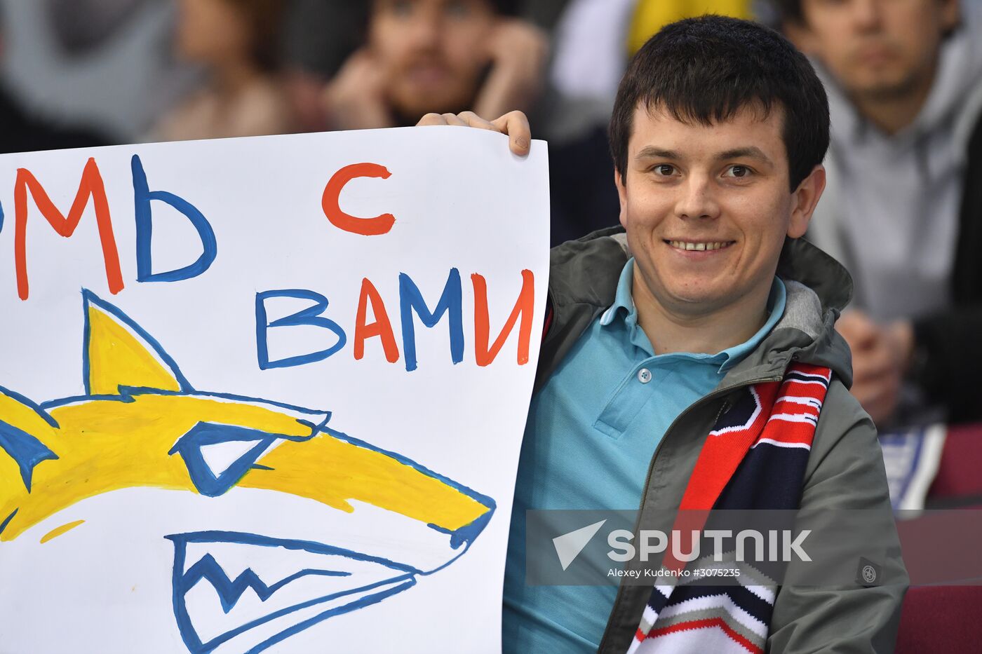 Kontinental Hockey League. Metallurg Magnitogorsk vs. SKA