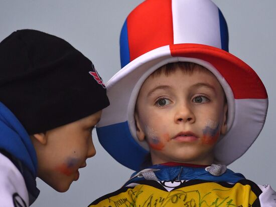 Kontinental Hockey League. Metallurg Magnitogorsk vs. SKA