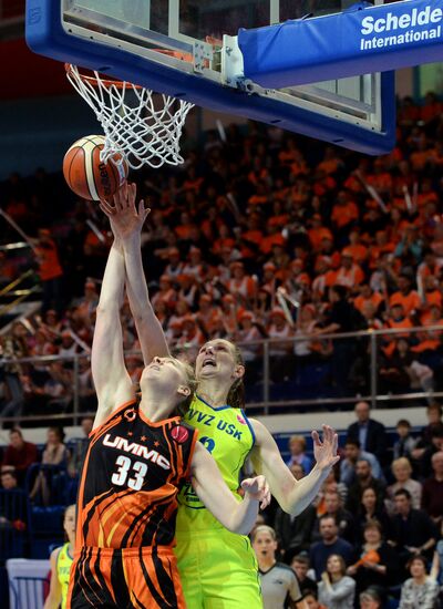 Women's Euroleague Basketball Final Four. Bronze medal match