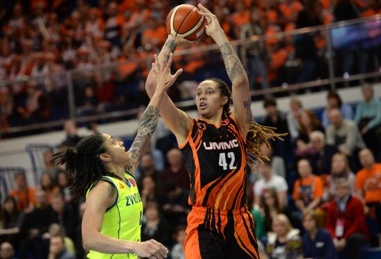 Women's Euroleague Basketball Final Four. Bronze medal match