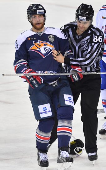 Kontinental Hockey League. Metallurg Magnitogorsk vs. SKA